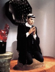 Spock praying Meme Template