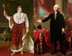Washington & Napoleon Meme Template