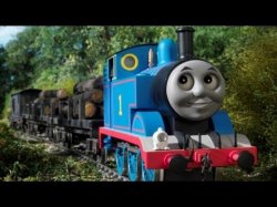 Evil Thomas the train Meme Template