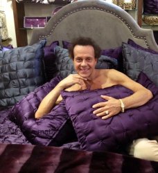 richard simmons in bed Meme Template