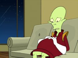 Pregnant Kif Futurama Meme Template