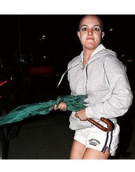 Britney Spears Umbrella Meme Template