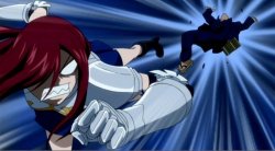 coup de pied erza Meme Template
