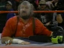 Chainsaw Charlie Terry Funk Meme Template