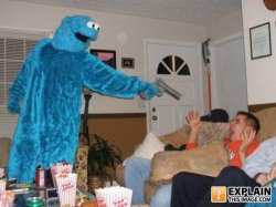 Cookie Monster Meme Template