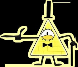 Laughing and Pointing Bill Cipher Meme Template