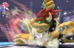 Bowser - Outta here Meme Template