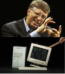 Bill Gates Jackass Meme Template