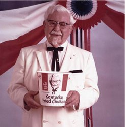 KFC Colonel Sanders Meme Template