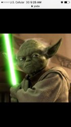 Yoda ready to fight Meme Template