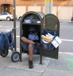 mailman mailbox Meme Template