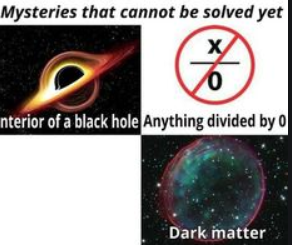 Mysteries of the universe Blank Meme Template