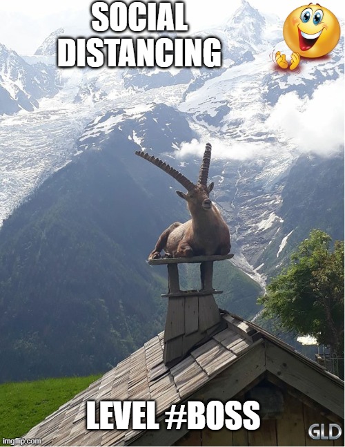 Social Distancing 2 | SOCIAL DISTANCING; LEVEL #BOSS | image tagged in funny memes,gld | made w/ Imgflip meme maker