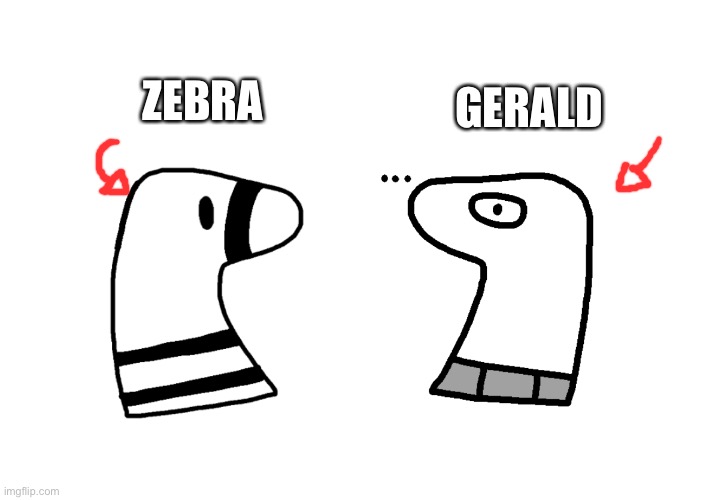 ZEBRA GERALD | made w/ Imgflip meme maker