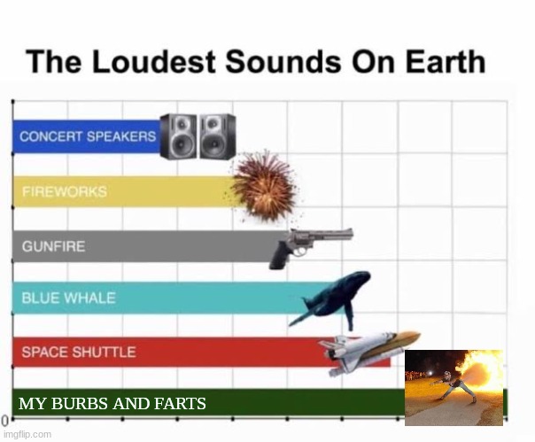 my daily life at home and at school | MY BURBS AND FARTS | image tagged in the loudest sounds on earth,school,farts,burp | made w/ Imgflip meme maker