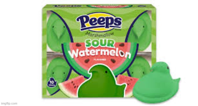 Watermelon Peeps | made w/ Imgflip meme maker