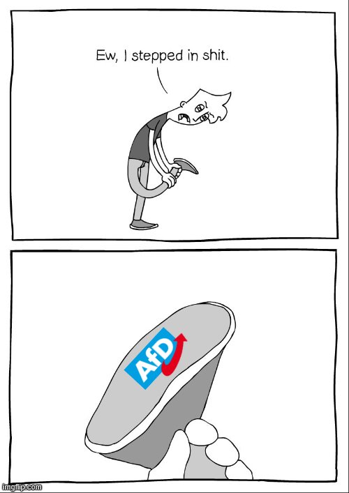 I stepped in Shit | image tagged in ew i stepped in shit | made w/ Imgflip meme maker