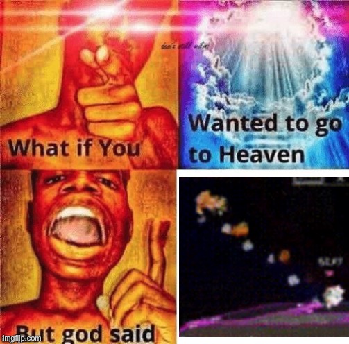 Up throw and rest | image tagged in what if you wanted to go to heaven | made w/ Imgflip meme maker
