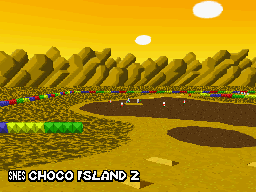 SNES Choco Island Blank Meme Template