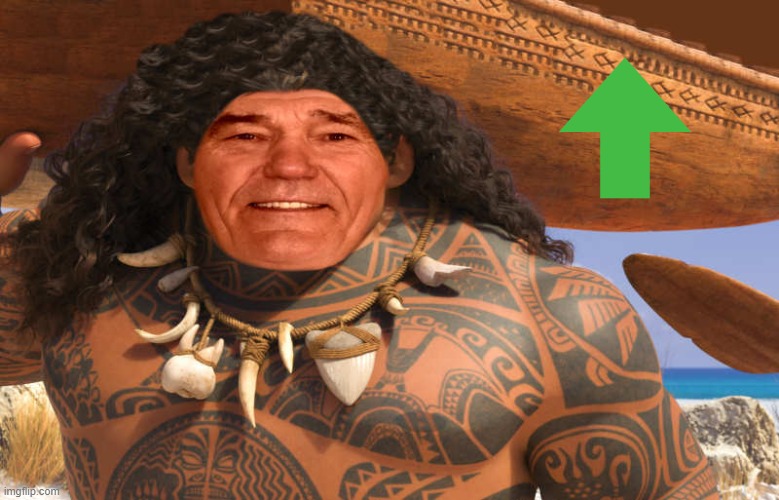 image tagged in kewlew as maui | made w/ Imgflip meme maker