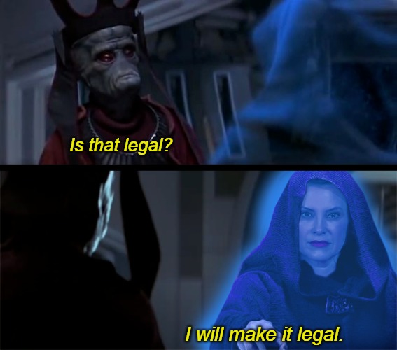 Is that legal? I will make it legal. | image tagged in lockdown,coronavirus,covid-19,gretchen whitmer,whitmer | made w/ Imgflip meme maker
