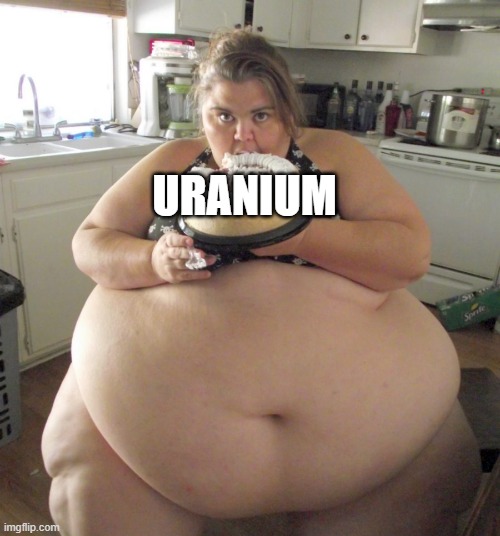 Happy Birthday Fat Girl | URANIUM | image tagged in happy birthday fat girl | made w/ Imgflip meme maker