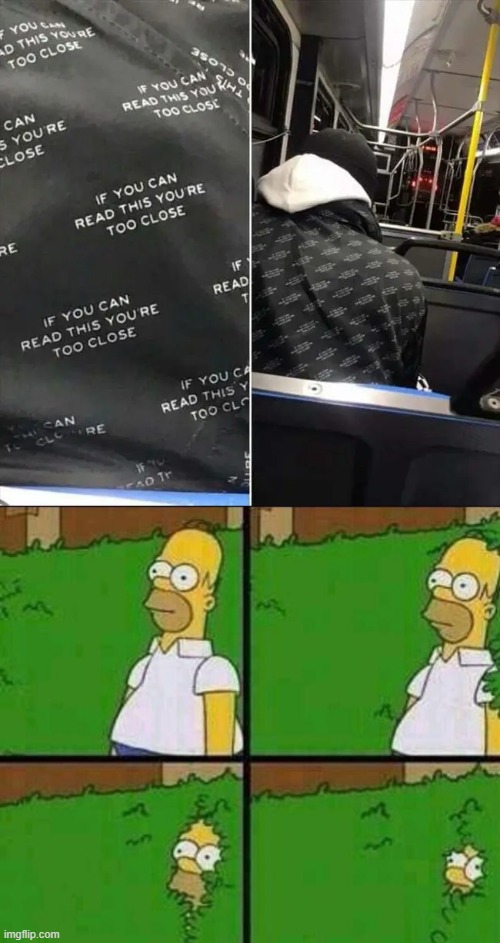 image tagged in homer simpson in bush - large | made w/ Imgflip meme maker