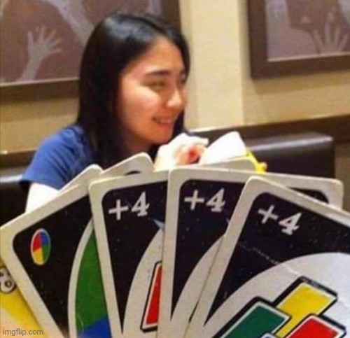 Uno +4 Blank Meme Template