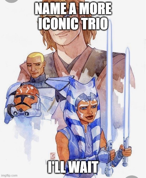 Iconic CW Trio | NAME A MORE ICONIC TRIO; I'LL WAIT | image tagged in trio | made w/ Imgflip meme maker