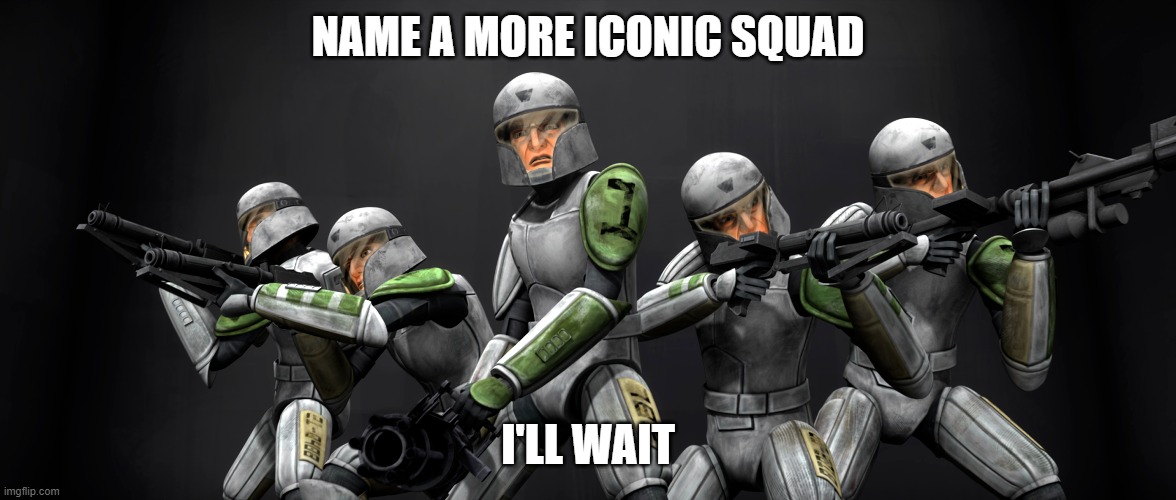 Iconic squad | NAME A MORE ICONIC SQUAD; I'LL WAIT | made w/ Imgflip meme maker