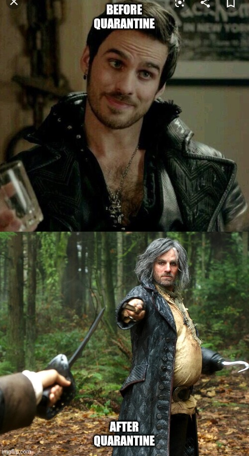 Hook quarantine | BEFORE QUARANTINE; AFTER QUARANTINE | image tagged in quarantine | made w/ Imgflip meme maker