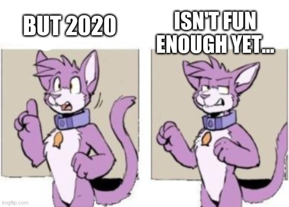 BUT 2020 ISN'T FUN ENOUGH YET... | made w/ Imgflip meme maker