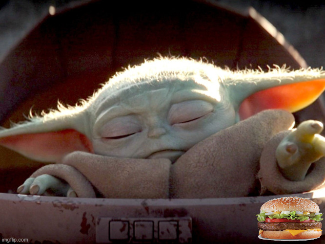 Baby Yoda Force Heal | image tagged in baby yoda force heal | made w/ Imgflip meme maker