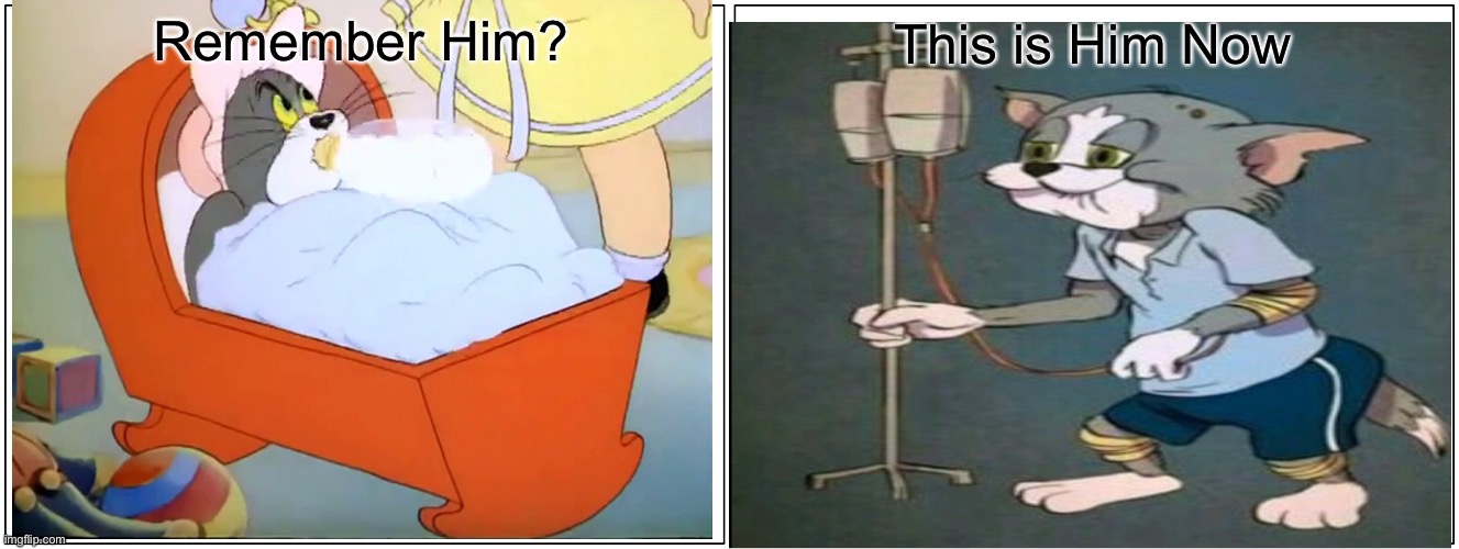 Feel Old Yet? | Remember Him? This is Him Now | image tagged in memes,blank comic panel 2x1 | made w/ Imgflip meme maker