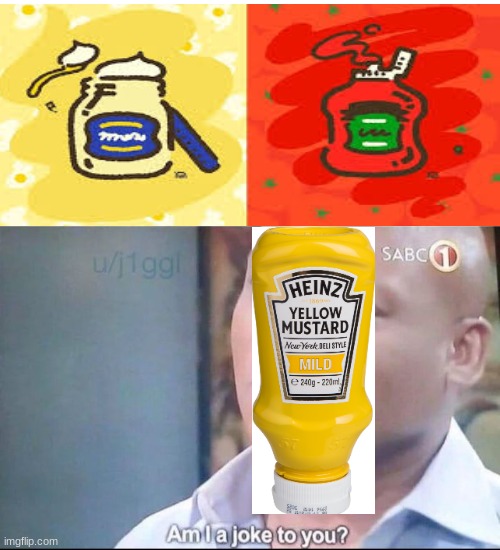 mustard gang | image tagged in am i a joke to you | made w/ Imgflip meme maker