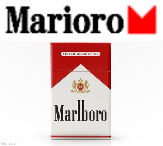 Marlboro | image tagged in mario marlboro,marlboro | made w/ Imgflip meme maker