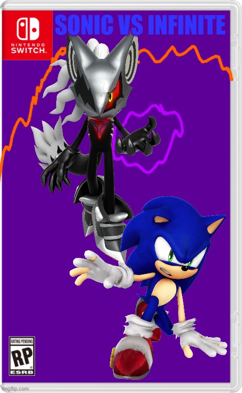 the ultimate battle between team Sonic and team Void! | SONIC VS INFINITE | image tagged in nintendo switch,sonic the hedgehog,sonic forces,infinite | made w/ Imgflip meme maker