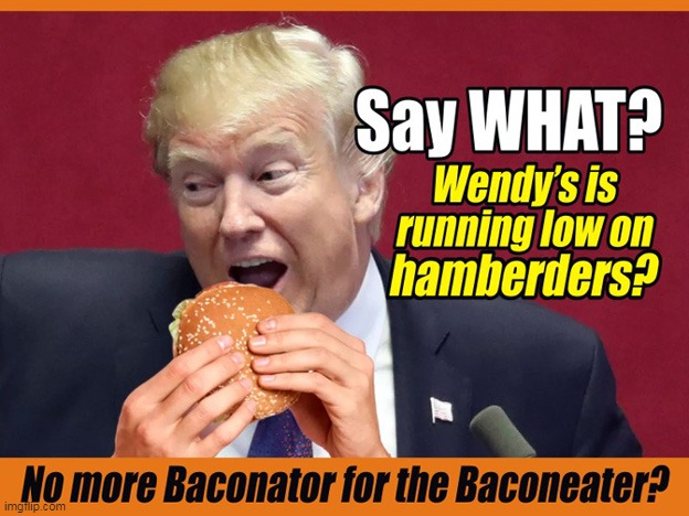 Now That You Have My Attention... | image tagged in memes,funny,donald trump,covid-19,wendy's | made w/ Imgflip meme maker