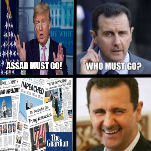 Can't Mossad the Assad - Imgflip