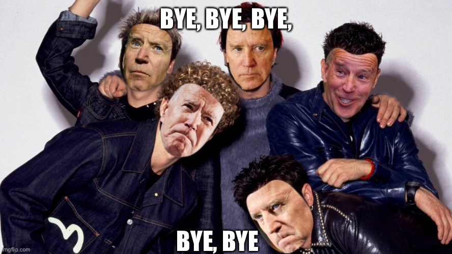 Bye biden | BYE, BYE, BYE, BYE, BYE | image tagged in joe biden | made w/ Imgflip meme maker