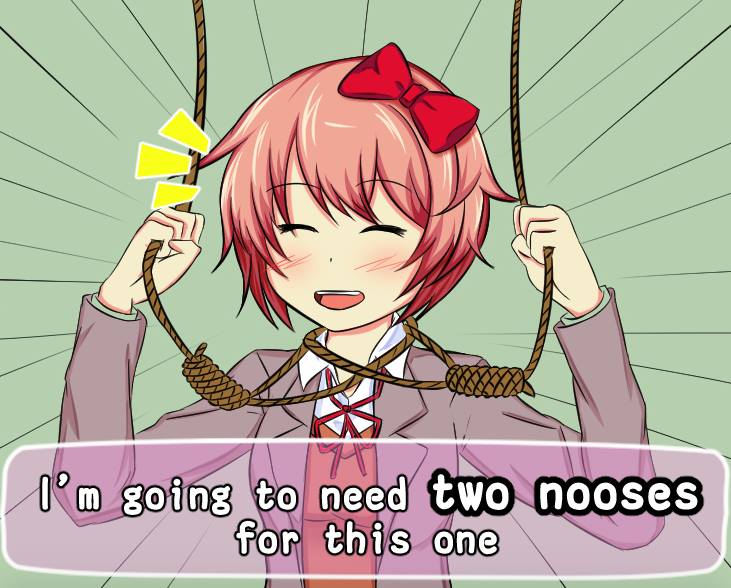 High Quality Two Nooses Blank Meme Template. 