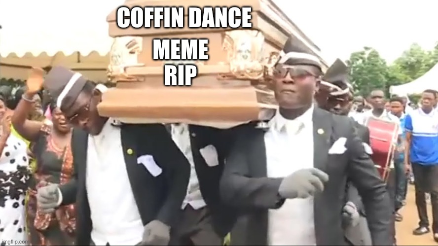 Goodbye old friend | COFFIN DANCE; MEME
RIP | image tagged in coffin dance,dead | made w/ Imgflip meme maker