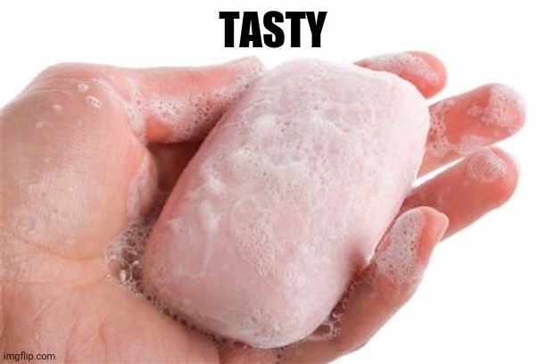 Soap | TASTY | image tagged in soap | made w/ Imgflip meme maker