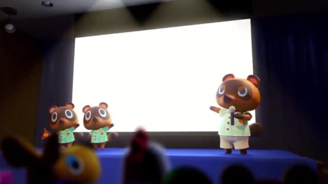 Animal Crossing Fans After The Direct Tom Nook At A Desk Know