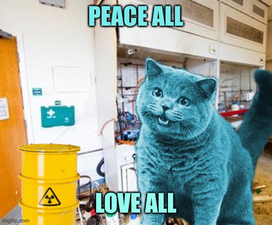 Can I Haz Radioactive Cheezeburger | PEACE ALL LOVE ALL | image tagged in can i haz radioactive cheezeburger | made w/ Imgflip meme maker