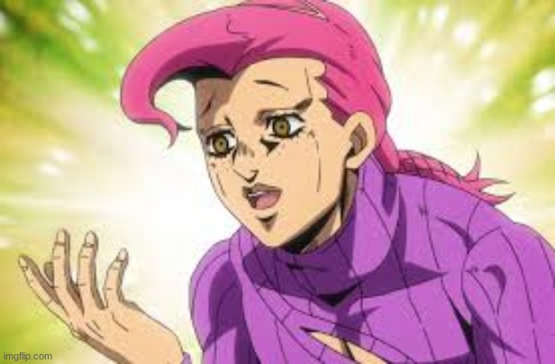 Wholesome doppio | image tagged in jojo's bizarre adventure | made w/ Imgflip meme maker