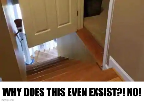 WHY DOES THIS EVEN EXSIST?! NO! | image tagged in design fail | made w/ Imgflip meme maker