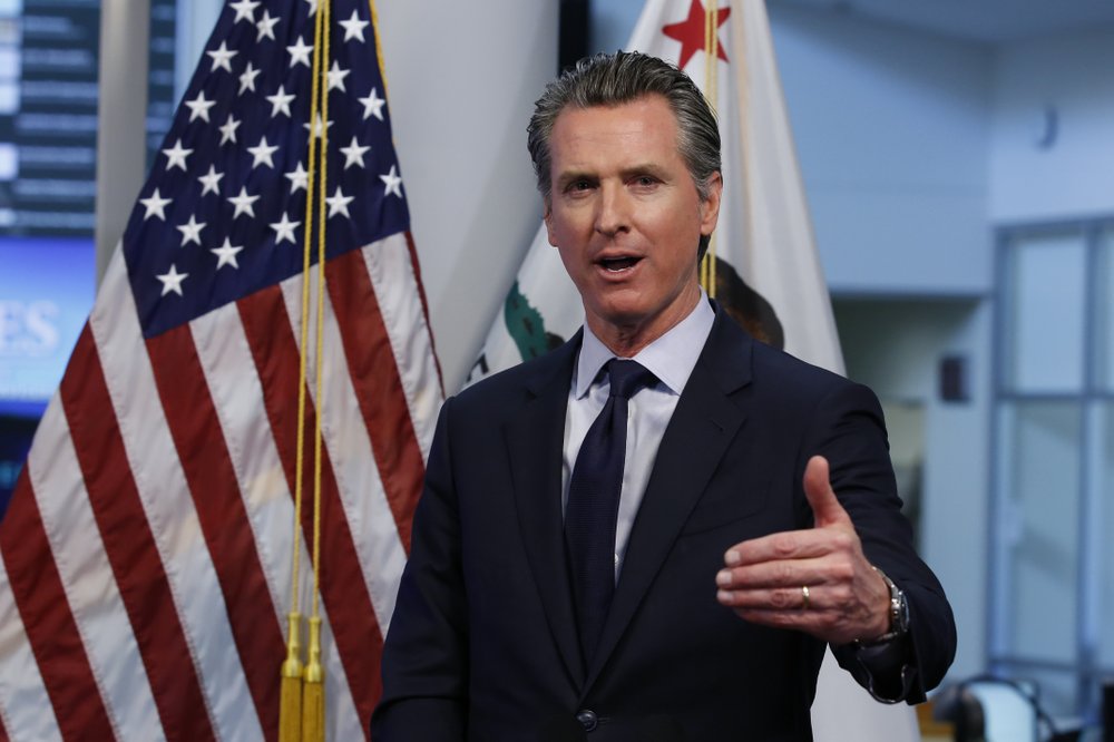 Newsom Blank Meme Template