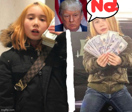 Even Trump dosn't like lil tay | image tagged in lil tay | made w/ Imgflip meme maker