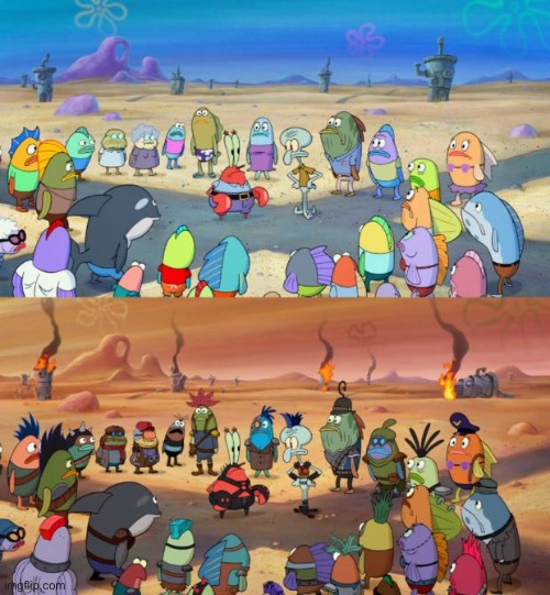 SpongeBob Apocalypse | image tagged in spongebob apocalypse | made w/ Imgflip meme maker